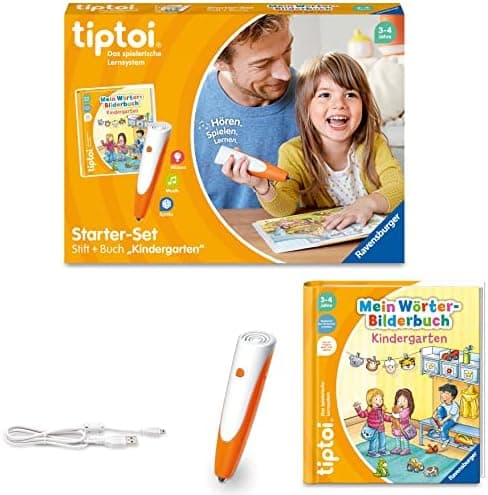 Ravensburger tiptoi Stift & Wörter-Bilderbuch Kindergarten