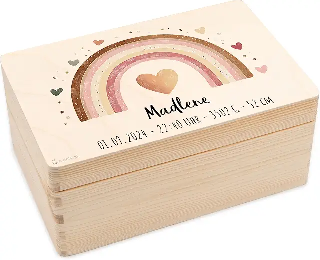 Personalisierte Erinnerungsbox