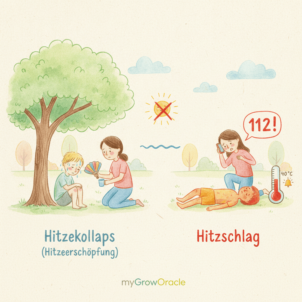 Hitzschlag bei Kindern: Symptome, Erste Hilfe & Prävention