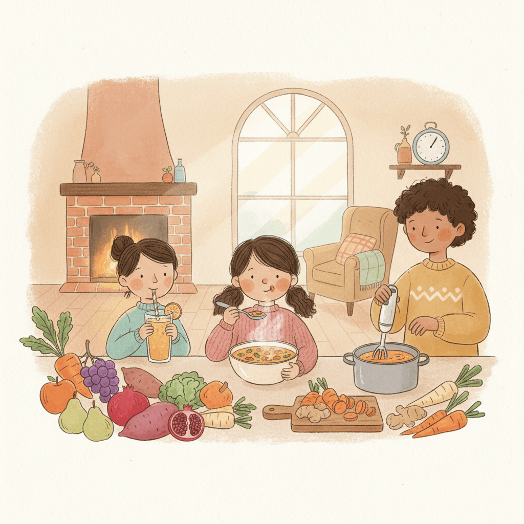 Ernährung im Winter: Immunstarke Rezepte für Babys & Kleinkinder