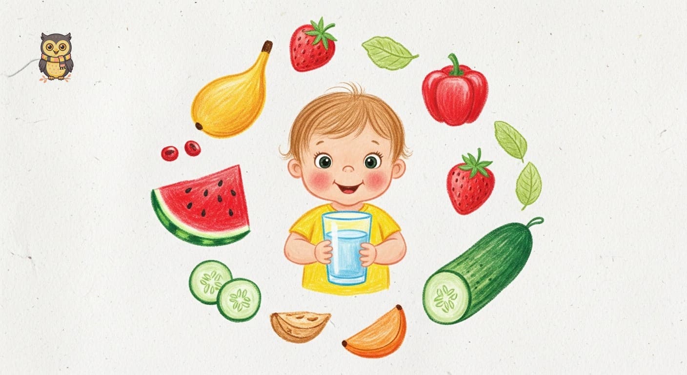 Genug trinken im Sommer: Kreative Tipps für trinkfaule Kleinkinder